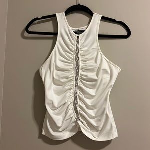 Urban outfitters white tank size M